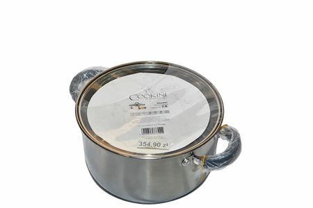 Garnek stalowy Cookini 3,0 l z pokrywką